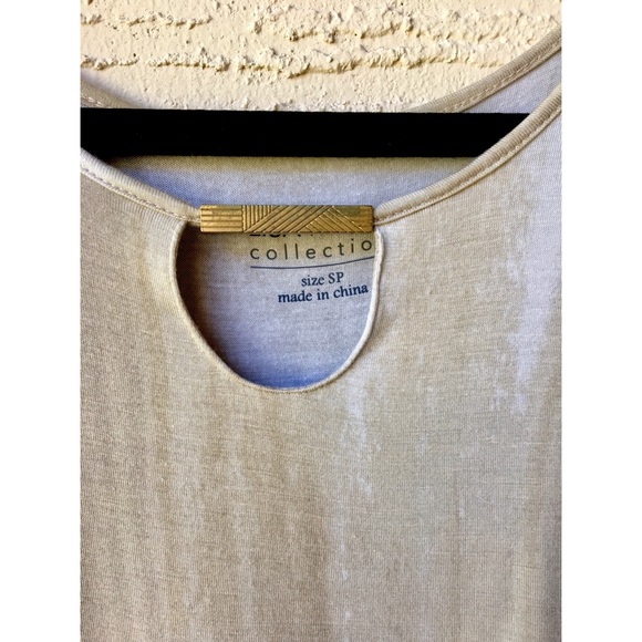 Lisa Rinna Collection Tan Top - Picture 4 of 7